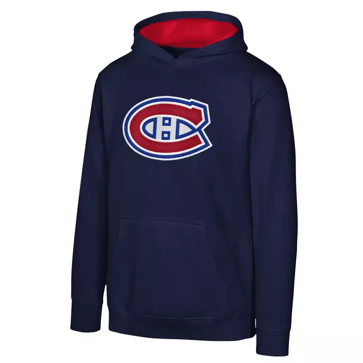 NHL huppari Montreal Canadien Prime Pullover Fleece Hood Youth - Jääkiekko fanituotteet - 19742705696 - 1