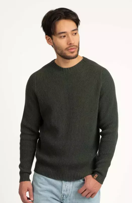 North Outdoor Kaakkuri miesten merinovillapaita vihreä - Miesten urheilupaidat ja hupparit - 64384421636 - 1