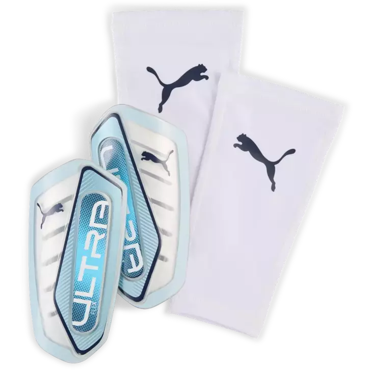 Puma Ultra Flex Sleeve säärisuojat icy blue - Jalkapallotarvikkeet- ja asusteet - 406916184136 - 1