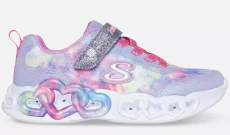 Skechers Infinite Heart Lights lasten le - Lasten juoksukengät - 1976272096 - 1