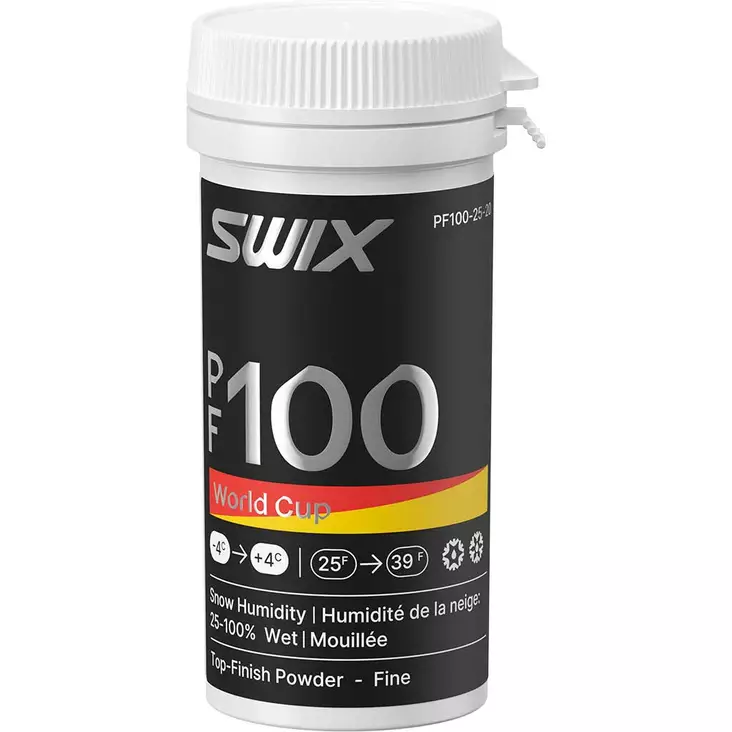 Swix PF100 WC pulveri +4..-4 - Luistopulverit ja napit - 7045953344606 - 1