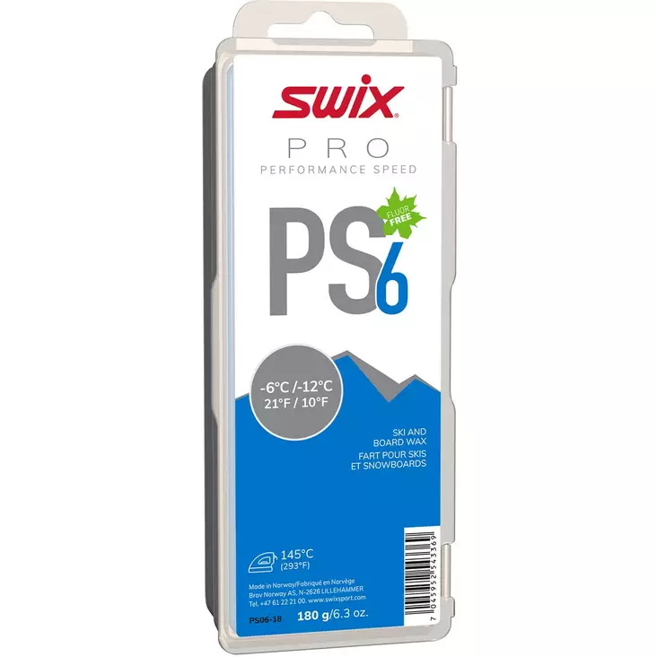 Swix PS6 luistovaha 180g -6..-12 - Luistovahat - 7045952543376 - 1