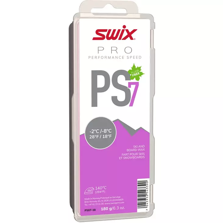 Swix PS7 luistovaha 180g -2..-8 - Luistovahat - 7045952543406 - 1