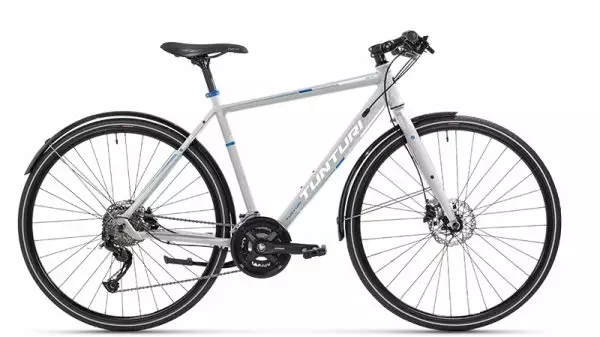 Tunturi RX700 miesten hybridipyörä harmaa - Kaupunkipyörät - 641145103316 - 1