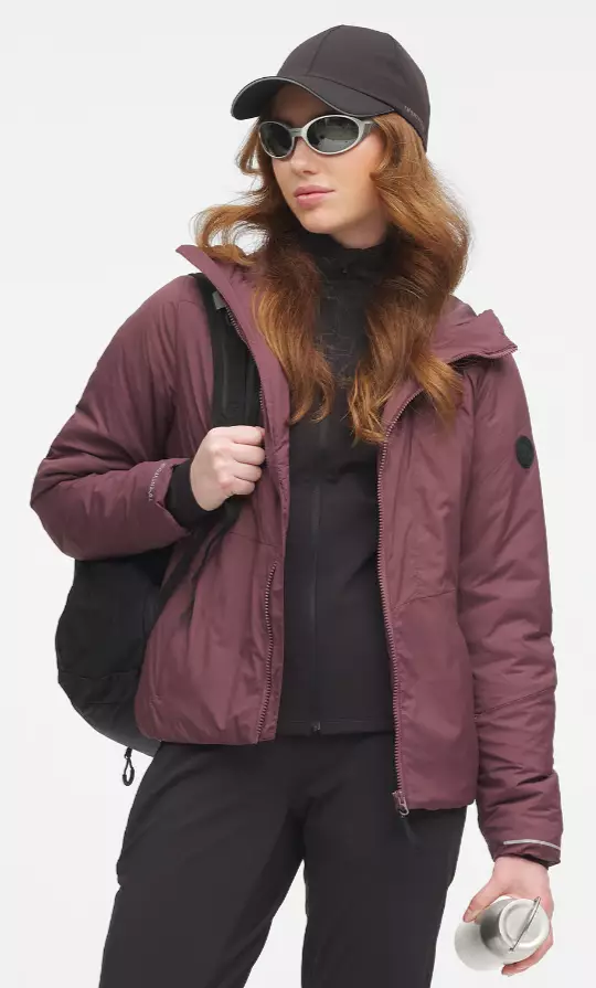 Twentyfour Aurora Thermo naisten kevytvanutakki cocoa - Naisten takit ja puvut - 70728167346 - 1