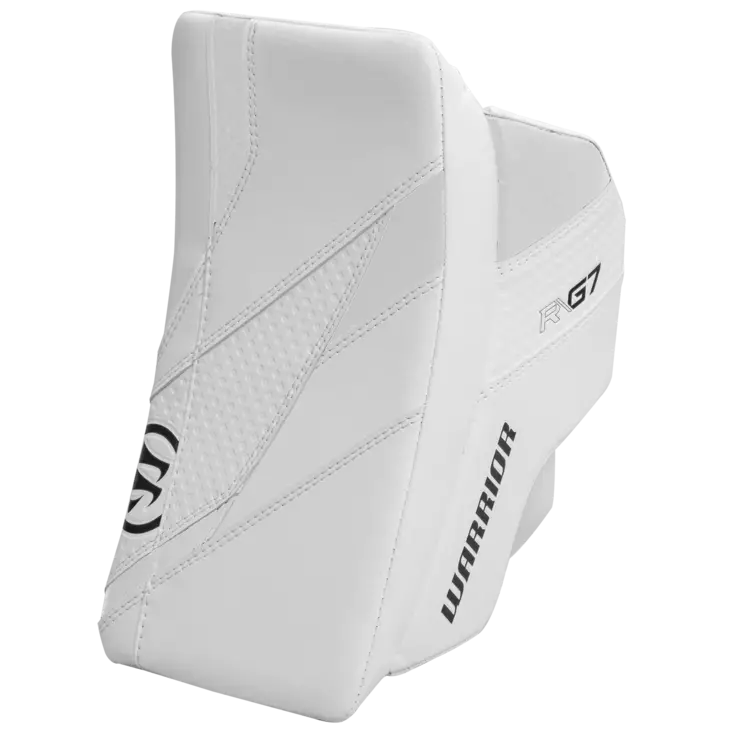 Warrior G7 PRO INT maalivahdin kilpi valkoinen - Jääkiekkomaalivahdin räpylät ja kilvet - 647742727156 - 1