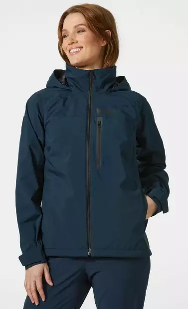 Helly Hansen HP Racing Lifaloft Hooded naisten kevytvanutakki navy - Naisten takit - 41-41-70400579227 - 1
