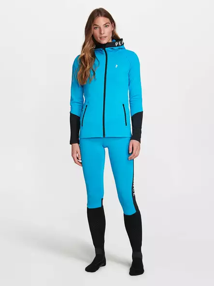 Peak Performance Rider Long Pants naisten välihousut scuba blue/black - Naisten aluspaidat - 41-41-733326926357 - 1