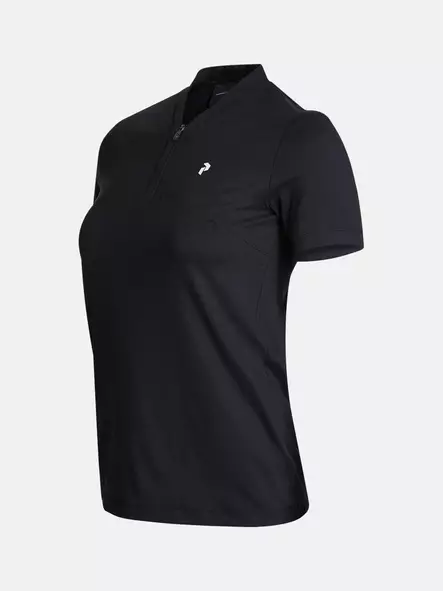 Peak Performance Turf Zip SS naisten golfpaita black - Naisten urheiluvaatteet - 41-41-73332693587 - 1