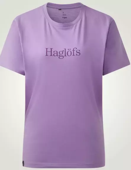 Haglöfs Outsiders Tee naisten t-paita purple - Naisten t-paidat ja topit - 607664-4Q7 - 1