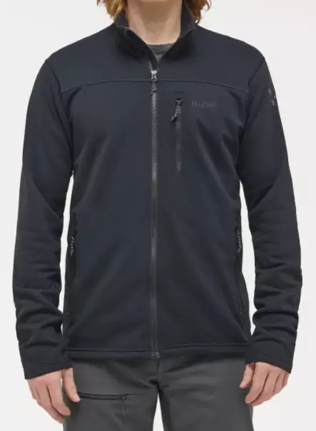 Haglöfs Rosson Mid Jacket miesten välitakki musta - Miesten urheilutakit ja puvut - 73188418357 - 1