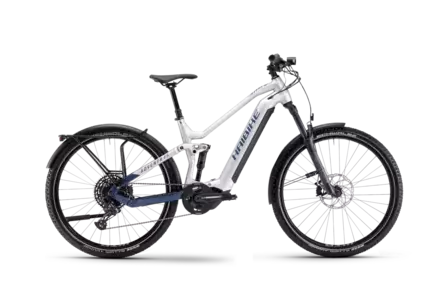 Haibike Adventr 9 sähkömaastopyörä hopea/sininen - Sähkömaastopyörät - 405462415337 - 1