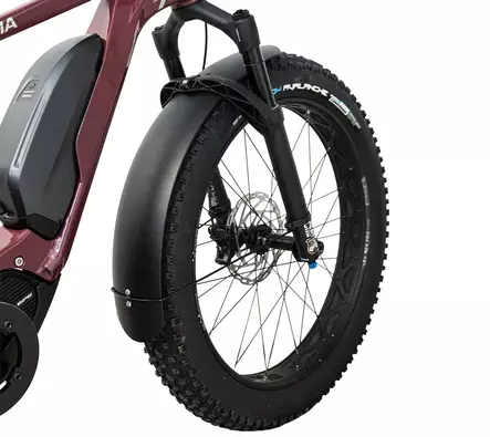 Helkama etulokasuoja Fatbike jousto - Pyörän ketju- ja lokasuojat - 6417492004487 - 2