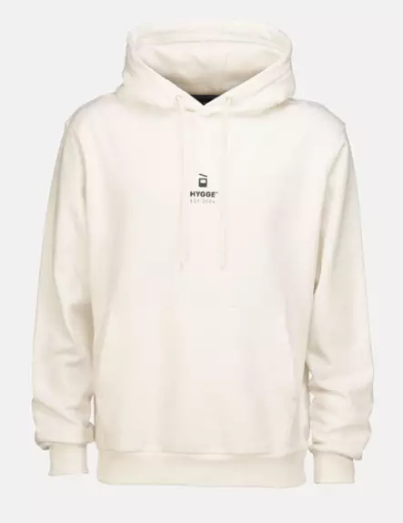 Hygge Organic Cotton Hoodie miesten huppari valkoinen - Miesten urheilupaidat ja hupparit - 111612-37 - 1