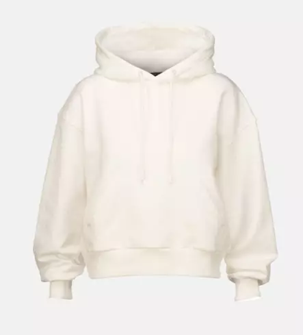 Hygge Organic Cotton Hoodie naisten huppari valkoinen Pehmeä ja vastuullinen huppari - Naisten paidat ja yläosat - 41-41-111613-37 - 1