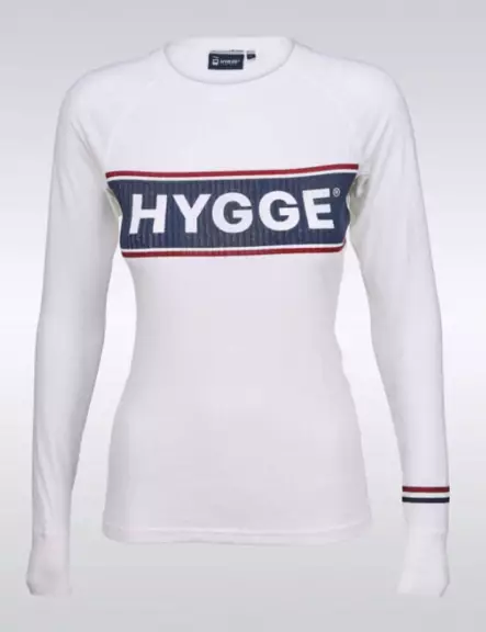 Hygge Superunder Roundneck naisten alusasun paita valkoinen - Naisten väli- ja alusasut - 111658-37 - 1