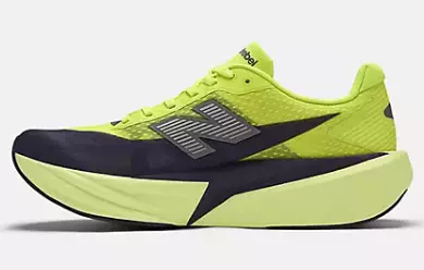 New Balance FuelCell Rebel v5 wide juoksukengät neonvihreä/musta - Miesten juoksukengät - 1986894377 - 2