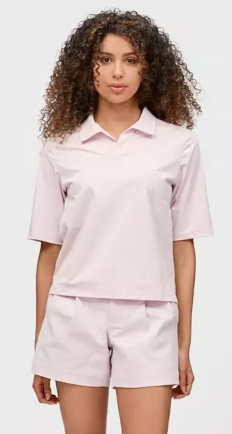 Twentyfour Mode Flex Pique naisten pikee vaalea roosa - Naisten golfvaatteet - 70728166937 - 1