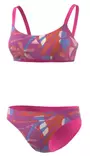 Adidas Flower AOP Bikini naisten bikinit lucfuchsia - Naisten uima-asut - IM1247 - 1