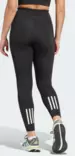 Adidas OWN THE RUN 7/8 leggings naisten juoksutrikoot musta - Naisten juoksuvaatteet - IS9907 - 2
