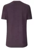 Endurance Alvaly Melange S/S Tee naisten treenipaita meleerattu tumma luumu - Naisten treenivaatteet - E243392-4207 - 2