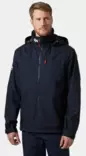 Helly Hansen Crew Hooded 2.0 miesten ulkoilutakki tummansininen - Miesten urheilutakit ja puvut - 34443-597 - 1