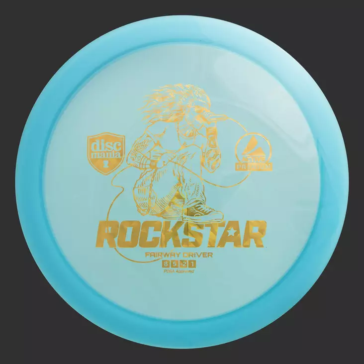 Discmania Active Premium Rockstar frisbeegolfkiekko sininen - Frisbeegolf - 6430074954437 - 1