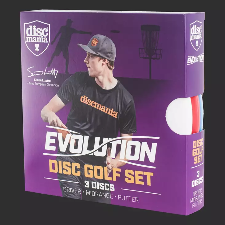 Discmania Evolution 3 kiekon setti - Frisbeegolf - 6430030378277 - 1