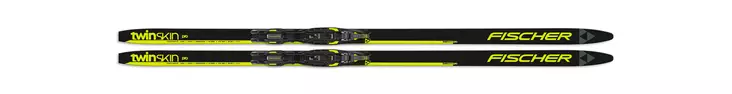 Fischer Twin Skin Pro JR lasten pitokarvasukset + Tour Step In siteet - Lasten perinteisen sukset - 90029728117 - 1