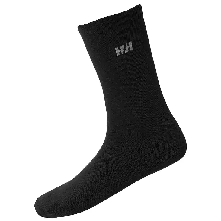 Helly Hansen Everyday Wool Sock sukkapaketti black - Urheilusukat - 704005652977 - 1