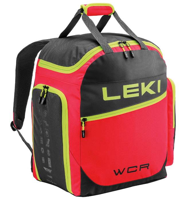 Leki Skiboot Bag WCR 60L punainen - Hiihtoreput ja -varustelaukut - 4028173285457 - 1