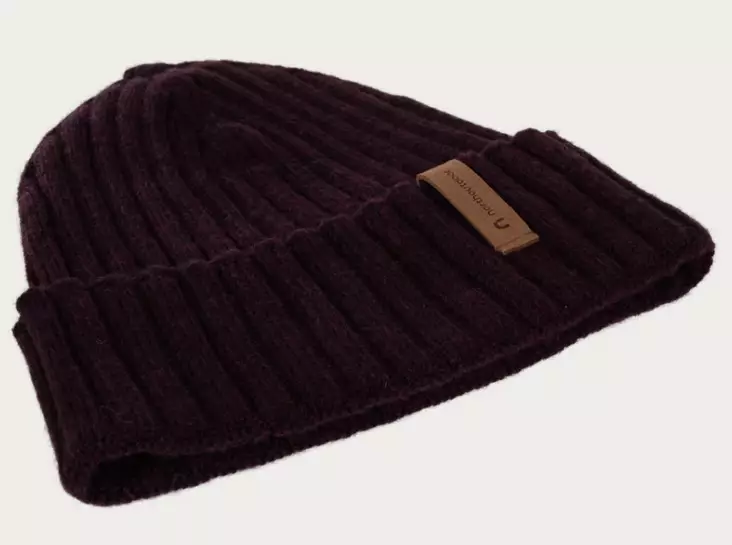 North Outdoor Kajo High Merino Beanie pipo mustaherukka - Pipot, lippikset ja pannat - 6438442081037 - 1