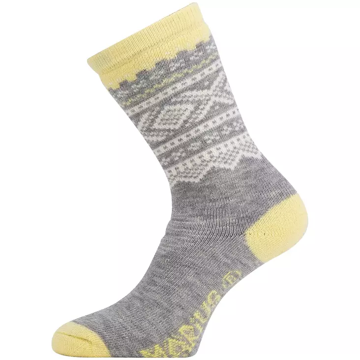 Ulvang Marius Sock villapohjasukat grey melange/vanilla - Urheilusukat - 70459527597 - 1