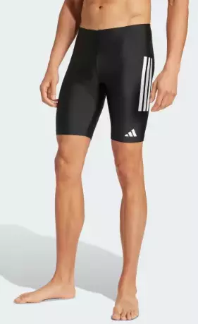 Adidas 3-Stripes BLD Jammer miesten uimahousut musta/valkoinen - Miesten uimahousut - JN6537 - 1