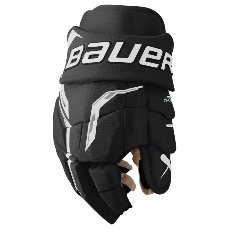 Bauer Supreme F50 PRO INT jääkiekkohanskat musta/valkoinen - Jääkiekkohanskat - 68869882667 - 1