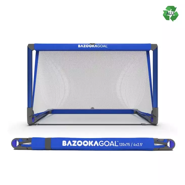 Bazooka maali alumiini M 120x75cm sininen - Jalkapallotarvikkeet- ja asusteet - 5060264300877 - 1