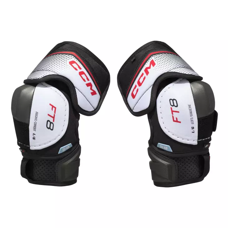 CCM Jetspeed FT8 JR kyynärsuojat - Jääkiekko kyynärsuojat - 68397801467 - 1