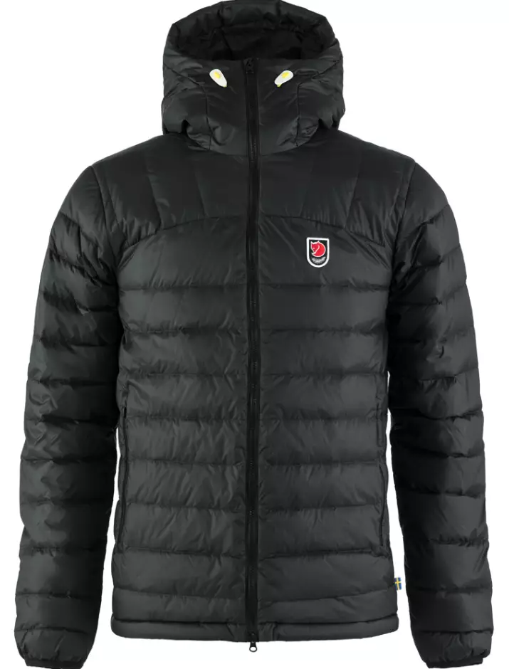 Fjällräven Expedition Pack Down Hoodie miesten untuvatakki musta - Miesten urheilutakit ja puvut - 73234506367 - 1