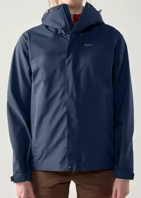 Haglöfs Breeze Proof naisten ulkoilutakki tummansininen - Naisten takit ja puvut - 73188418607 - 1