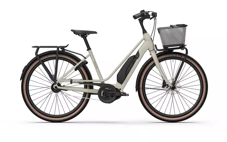 Helkama E-Aino 5v sähköpyörä valkosavi - Kaupunkisähköpyörät - 641749200527 - 1