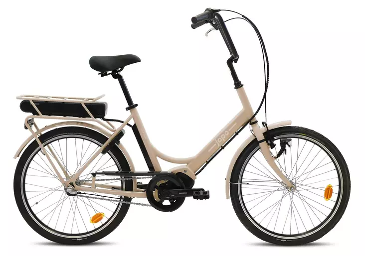 Helkama E-Jopo 3v hiekka - Kaupunkisähköpyörät - 6417492004197 - 1