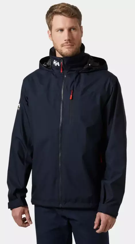 Helly Hansen Crew Hooded 2.0 miesten ulkoilutakki tummansininen - Miesten urheilutakit ja puvut - 34443-597 - 1