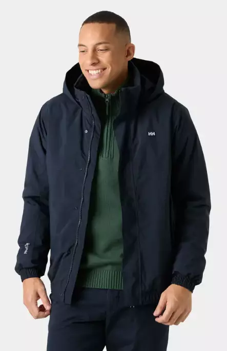 Helly Hansen Smoegen Insulated Rain Jacket miesten kevytvanutakki tummansininen - Miesten urheilutakit ja puvut - 54560-597 - 1