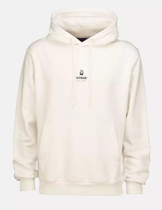 Hygge Organic Cotton Hoodie miesten huppari valkoinen - Miesten urheilupaidat ja hupparit - 111612-37 - 1