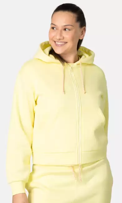 Kari Traa Anelie Zip Hoody naisten hupparitakki keltainen - Naisten urheilupaidat ja hupparit - 704865325227 - 1