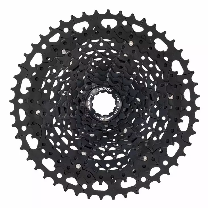 Microshift Advent X 10v kasetti 11-48T - Pyörän vaihteisto - 4710495438467 - 1
