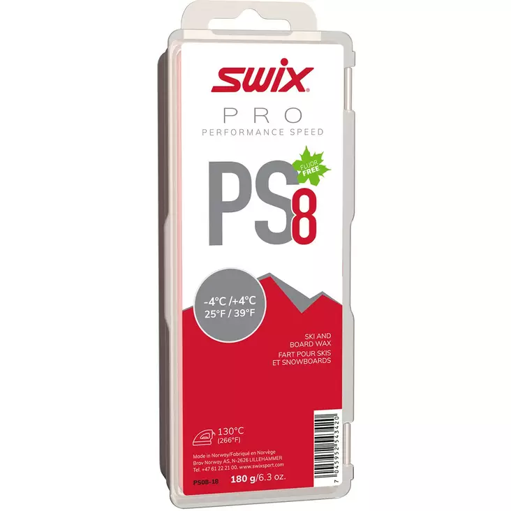 Swix PS8 luistovaha 180g +4..-4 - Luistovahat - 7045952543437 - 1