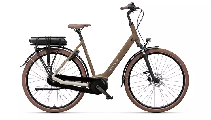 Tunturi Tornio E7 sähköpyörä pronssi  - Kaupunkisähköpyörät - 641145103777 - 1