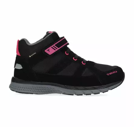 Treksta Trial Mid JR GTX lasten ulkoilukengät musta/magenta -  - 41-41-88064308588 - 1
