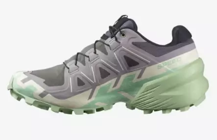 Salomon Speedcross 6 juoksukengät vihreä/harmaa - Naisten juoksukengät - 1957517088 - 2